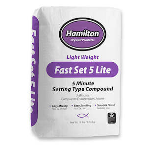 Patching Base Coat: Hamilton Fastset 5 Lite 8.2kg Bag