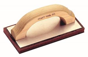 Kraft Coarse Rubber Float 8 x 4in