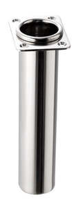 Rod Holders: Stainless Steel Rod holder with rolled top – Vertical