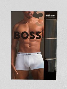 Boss Black Boxer Trunk- 3 Pack - Man to Man