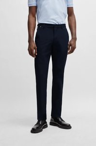 BOSS Slim Fit Stretch Cotton Trousers - Man to Man