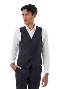 Gibson Dark Navy Vest - Man to Man