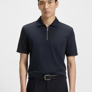 BOSS Zip Polo H- Paras - Man to Man