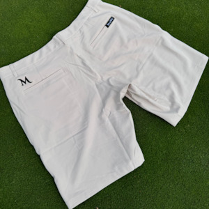 Cream Manu Shorts – Comfortable & Stylish Golf Shorts for Men