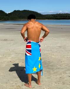 Frontpage: Tuvalu beach towel
