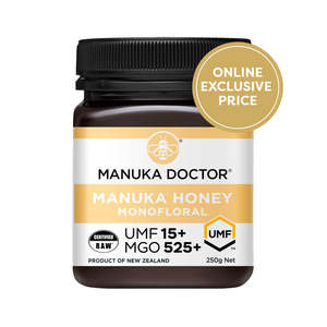 UMF 15+ Monofloral Manuka Honey 250g