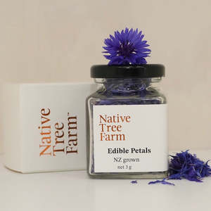 Blue Edible Flower Petals