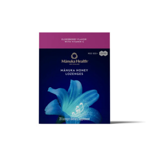 Ingestibles: Manuka Honey Elderberry Lozenges with Vitamin C
