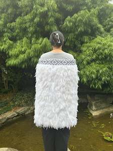 Korowai Adult Half Length- White