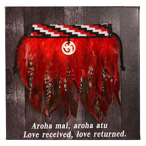 Korowai: Korowai Canvas - Red Aroha