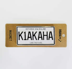 Bottles: Kia Kaha Plate Magnet