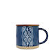 Navy Glazed Ceramic Mug- Moana Rd