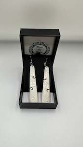 Bone Earrings