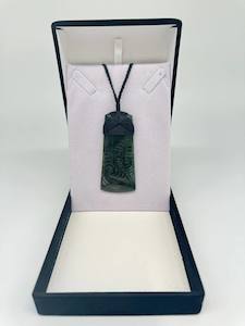 Engraved Toki Pounamu Necklace