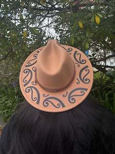 Hats Potae: Tan Fedora Hat