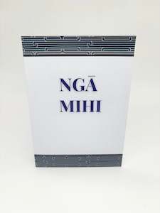Māori Greeting Card- Nga mihi