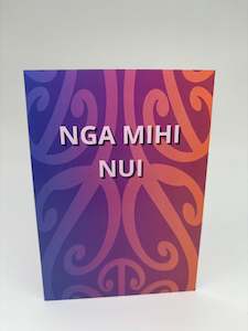 Māori Greeting Card - Nga Mihi Nui