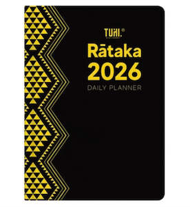 2026 Rātaka Black/ Gold Small Tuhi Stationary