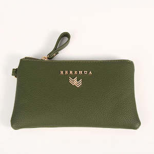 Green Rerehua Clutch