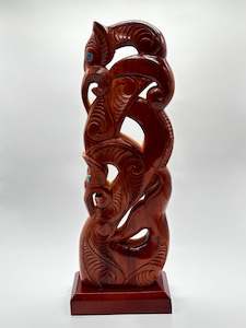 Wooden Collection: Manaia Wood Carving