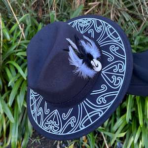 Potae Hat: Black Fedora Hat