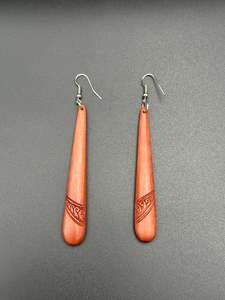 Day 7 20 Bone Earrings 3 For 50: Wooden Earrings