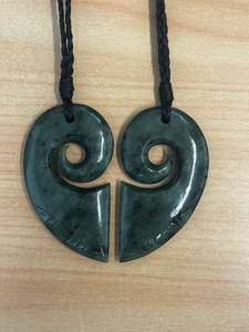 Joined Heart Pounamu Necklaces