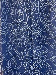 Easygift: Scarf - Blue Koru