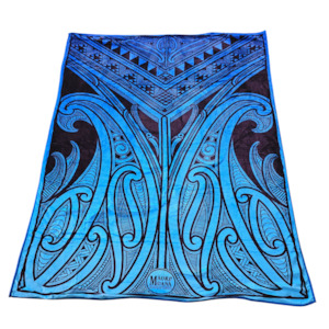 SNUGGLE THROW (BLUE)