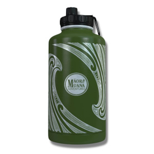 Bottles: HAUORA FLASK 2L GREEN
