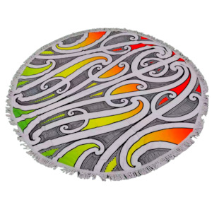 Rasta Beach Towel (Light)