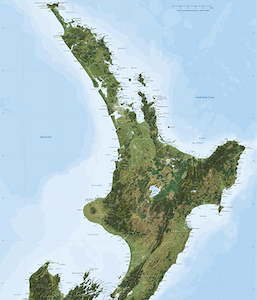 Products: Te Reo Maori NZ Satellite – MapCo NZ – Maori, Pacific Island and New Zealand Maps