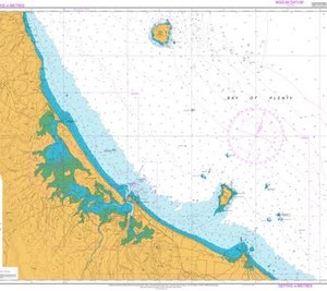 Cuvier Island to East Cape Marine Chart – MapCo NZ – Maori, Pacific Island a&hellip;