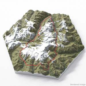 Featured: Tour Monte Rosa 3D Map
