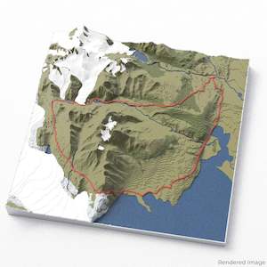 All: Huemul Circuit 3D Map