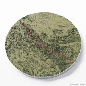 All: Rennsteig 3D Map