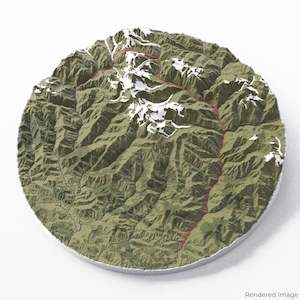 All: Manaslu Circuit Trek 3D Map
