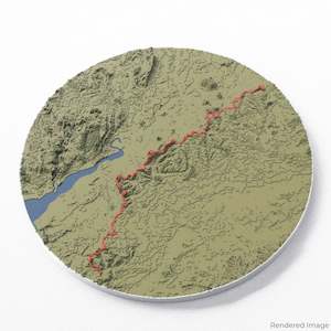 All: Cotswold Way 3D Map