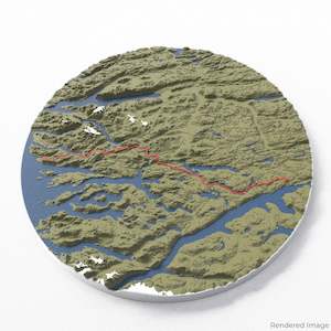 All: Arctic Circle Trail 3D Map