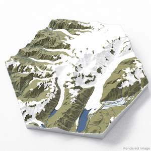 Aoraki / Mount Cook 3D Map