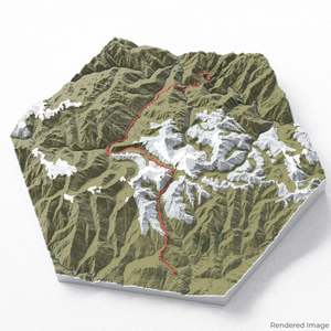 Salkantay Trek 3D Map