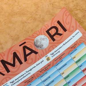 Maramataka Maori Moon Calendar 2021 2022: Maramataka Wall planner 2026-2027
