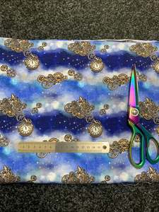 Steampunk Bat Co-Ord 1 - Cotton Lycra