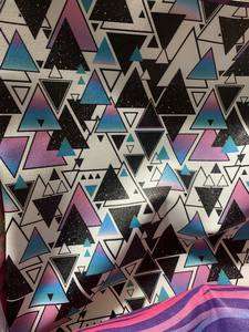 Faux Leather: Triangles - Faux Leather