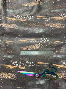 Faux Leather: Steampunk Co-ord Stripe - Faux Leather