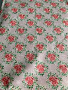 Faux Leather: Dusky floral - Faux Leather