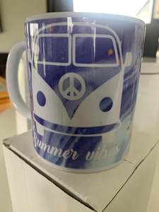 Mugs: Summer vibes Blue - Mug