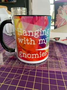 Mugs: Hanging with my gnomies - Mug