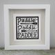 Paddle Paddle Paddle