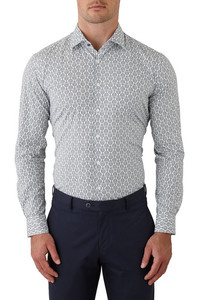 GIBSON MOTION SHIRT - NAVY margaretwraybridal